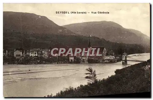 Cartes postales Seyssel Vue Generale