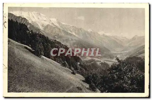 Cartes postales Saint Gervais Les Bains la vallee des contamines et le col du Bonhomme