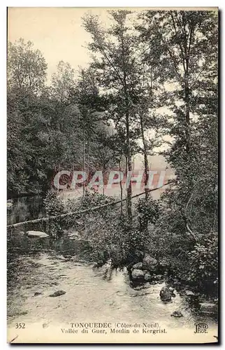 Cartes postales Tonquedec Vallee du Guer Moulin de Kergrist