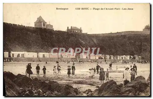 Cartes postales Binic Plage de l Avant Port Les Jeux