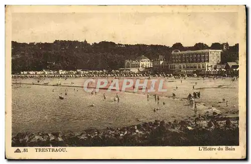 Cartes postales Trestraou L Heure du Bain