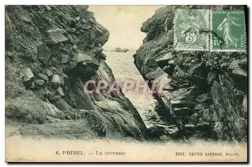 Cartes postales Primel La Crevasse