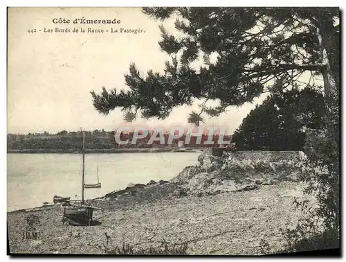 Cartes postales Cote d Emeraude Les Bords de la Rance La Passager Bateau