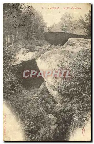 Cartes postales Huelgoat Grotte d Arthus