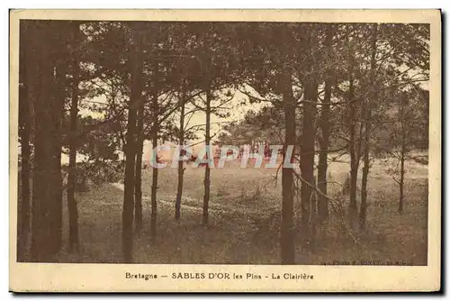 Cartes postales Sables D Or La Clairiere