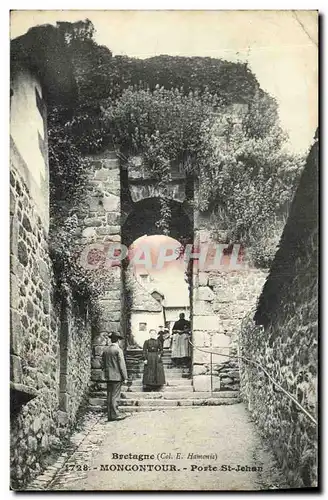 Cartes postales Moncontour Porte St Jehan