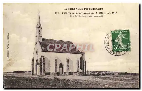 Cartes postales La Bretagne Pittoresque Chapelle De Lorette au Quillio pres Uzel