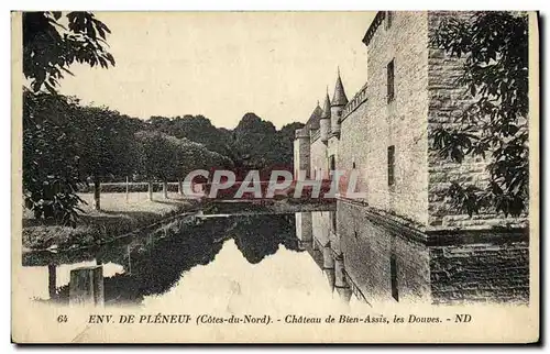 Ansichtskarte AK Env De Pleneuf Chateau de Nien Assis Les Douves