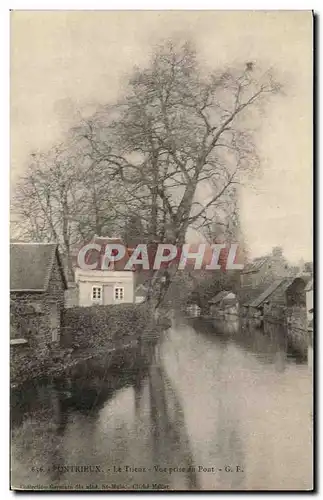 Ansichtskarte AK Pontrieux Le Trieux Vue prise du Pont