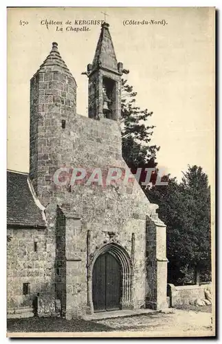 Cartes postales Chateau de Kergrist La Chapelle