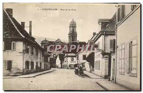 Cartes postales Guebwiller Rue de la Gare