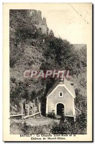Ansichtskarte AK Batilly La Chapelle Saint Roch et le Chateau de Mesnil Glaise