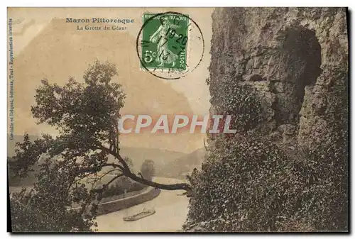 Cartes postales Maron Pittoresque La Grotte du Geant