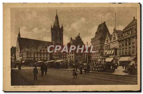 Cartes postales Mosel Trier Hauptmarkt