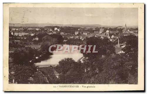 Cartes postales Sarregumines Vue Generale
