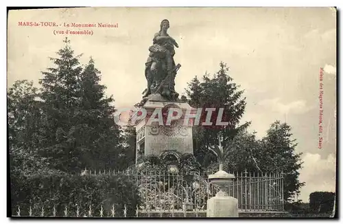 Cartes postales Mars la Tour Le Monument National