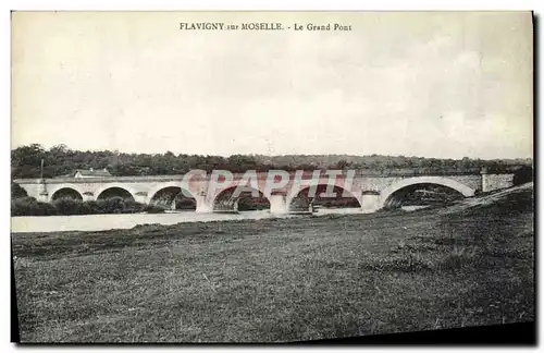 Cartes postales Flavigny Sur Moselle Le Grand Pont