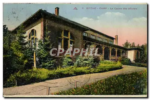 Cartes postales Camp de Bitche Le Casino des Officiers Militaria