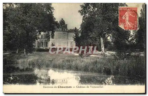 Cartes postales Environs de Chaumes Chateau de Vernouillet