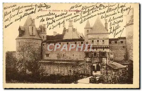 Cartes postales Entree du Chateau de La Rochepot