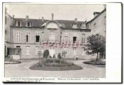 Cartes postales Couvent des Ursulines de Flavigny Maison d education Cote sud Est