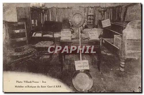 Cartes postales Mobiller et Reliques du Saint Cure d Ars