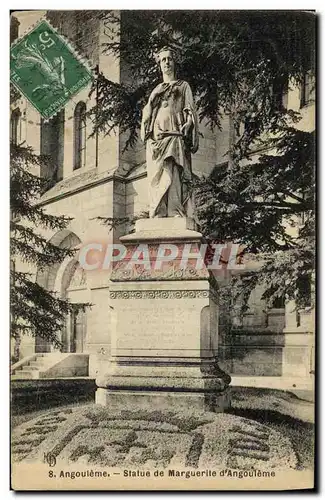 Cartes postales Angouleme Statue de Marguerite d Angouleme