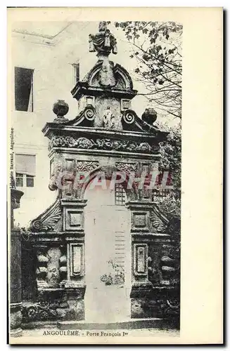 Cartes postales Angouleme Porte Francois 1er