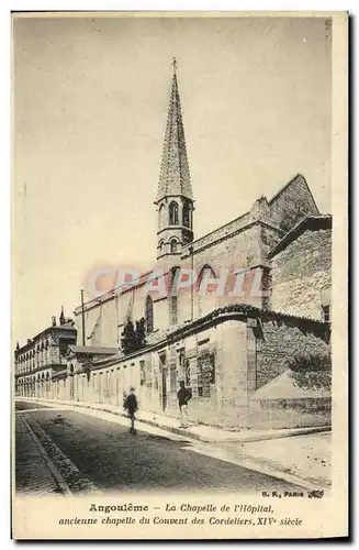 Cartes postales Angouleme La Chapelle de L Hopital Ancienne Chapelle du Couvent des Cordeliers