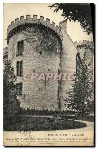 Cartes postales Angouleme Tour de Marguerite de Valois