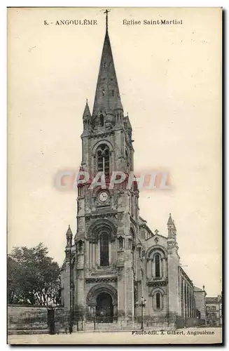 Ansichtskarte AK Angouleme Eglise Saint Martial