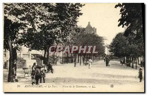 Cartes postales Angouleme Le Parc de la Commune