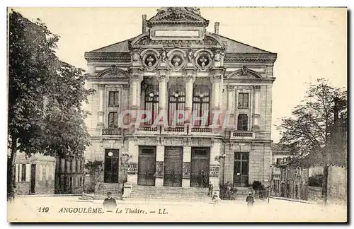 Cartes postales Angouleme Le Theatre