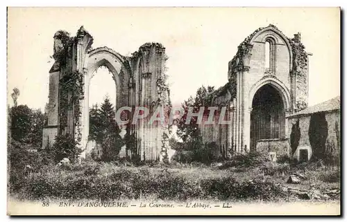 Cartes postales Environs d Angouleme La Couronne L Abbaye