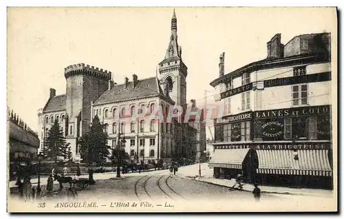 Cartes postales Angouleme L Hotel de Ville