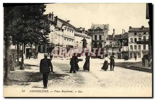 Cartes postales Angouleme Place Bouillaud