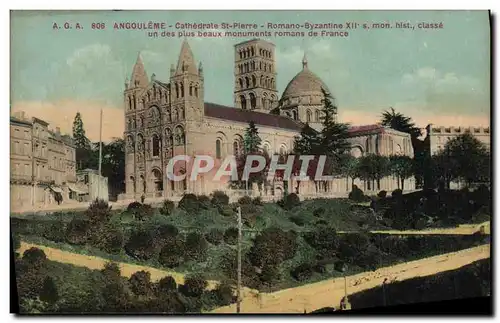 Ansichtskarte AK Angouleme Cathedrale St Plerre Romano Byzantine