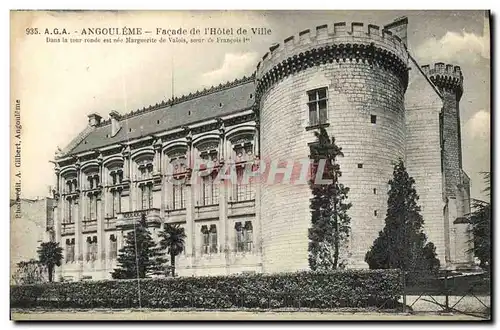 Cartes postales Angouleme Facade de l Hotel de Ville