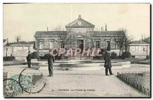 Ansichtskarte AK Cognac Le Palais de Justice