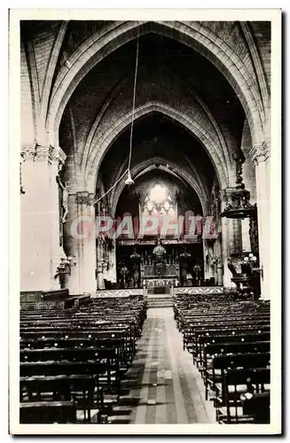 Ansichtskarte AK Cognac Interieur L Eglise St Leger Voutes Gothiques