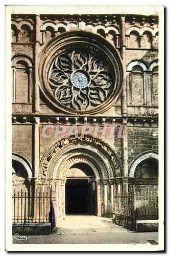 Cartes postales Cognac L Eglise St Leger Le portail