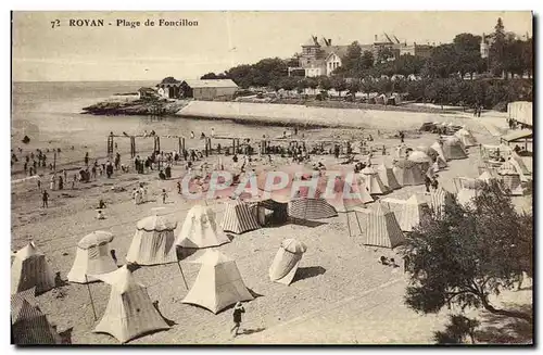 Cartes postales Royan Plage de Foncillon