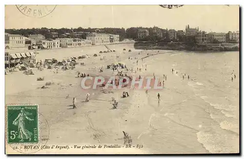 Cartes postales Royan Vue Generale de Pontaillac