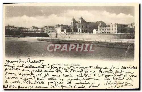 Cartes postales Royan Facade Foncillon