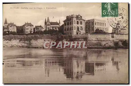 Cartes postales Royan Reflets sur la Plage a Pontaillac