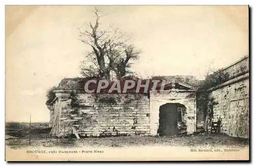 Cartes postales Brouage pres Marennes Porte Nord