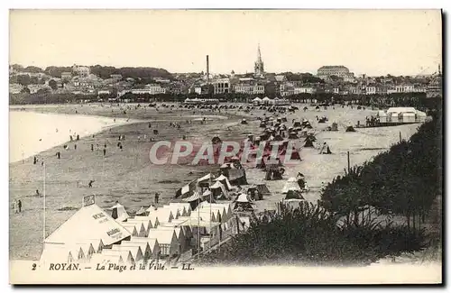 Cartes postales Royan La Plage et la Ville