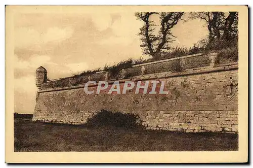 Ansichtskarte AK Ancienne ville forte de Hiers Brouage Cote sud Ouets des remparts cote Marennes