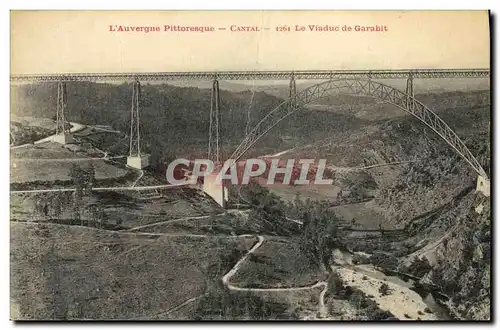 Ansichtskarte AK Cantal Le Viaduc de Garabit