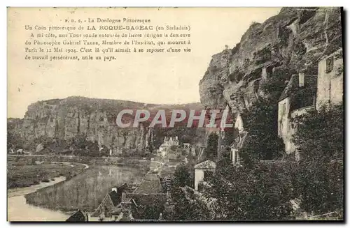 Cartes postales Cantal Un Coin pittoresque de La Roque Gageac